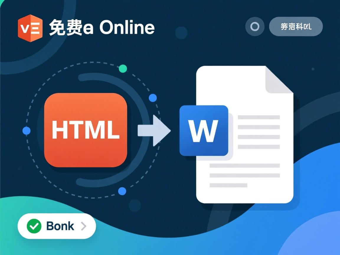 怎么免费在线转换HTML文件为Word文档?  第1张 怎么免费在线转换HTML文件为Word文档?  第1张