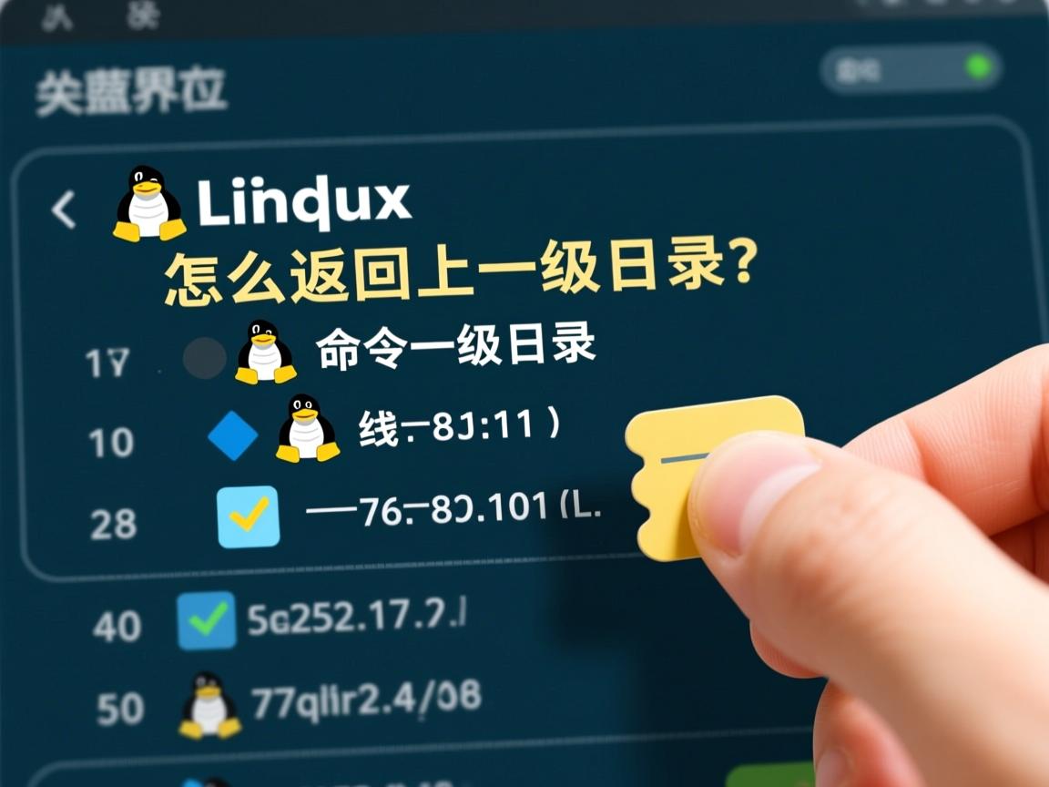 Linux命令怎么返回上一级目录?