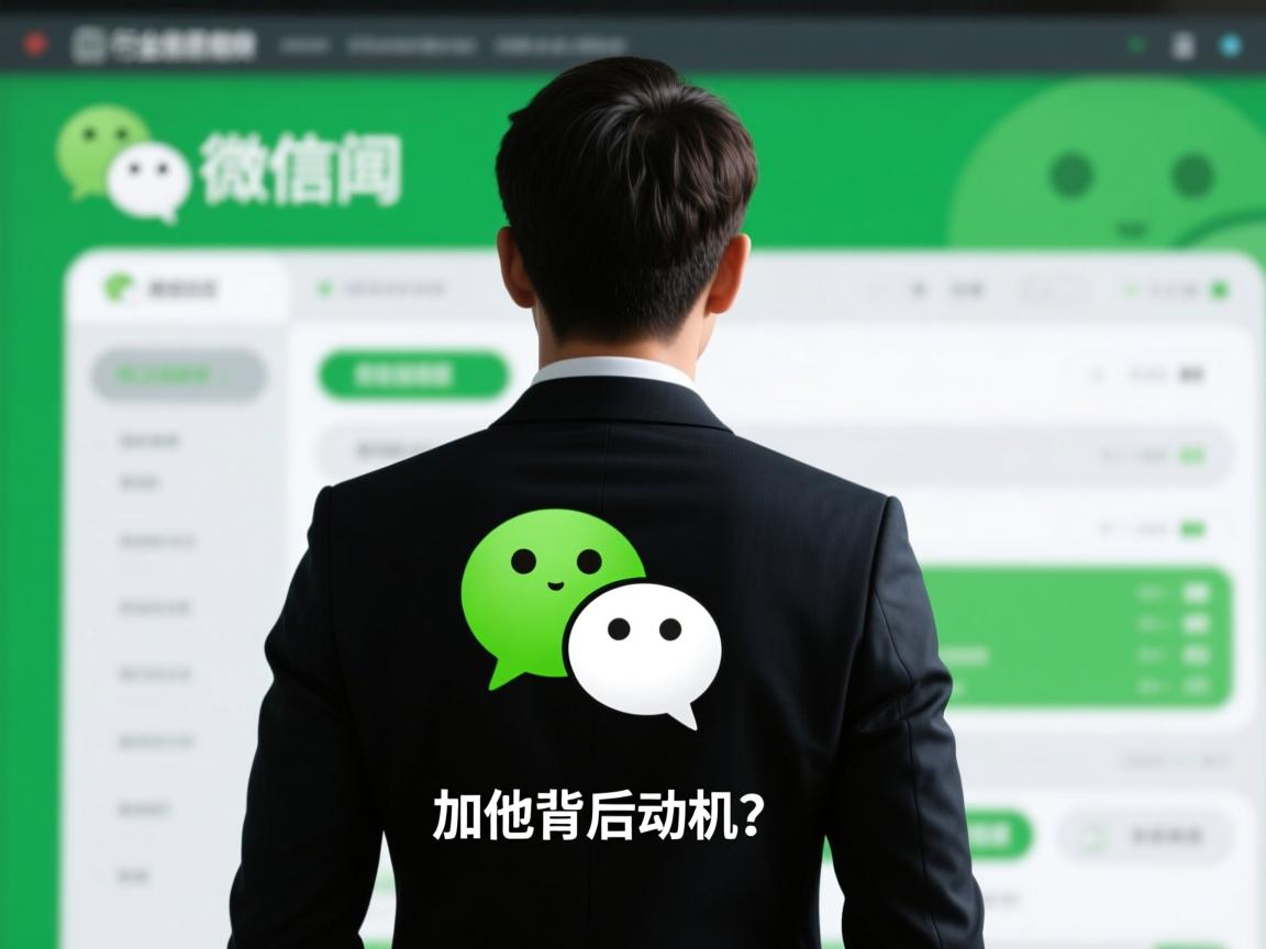 微信群让人加他背后动机？  第3张