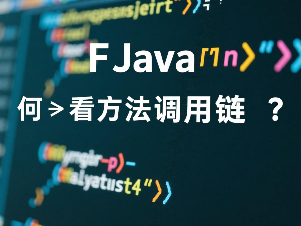 Java如何查看方法调用链?  第3张 Java如何查看方法调用链?  第3张