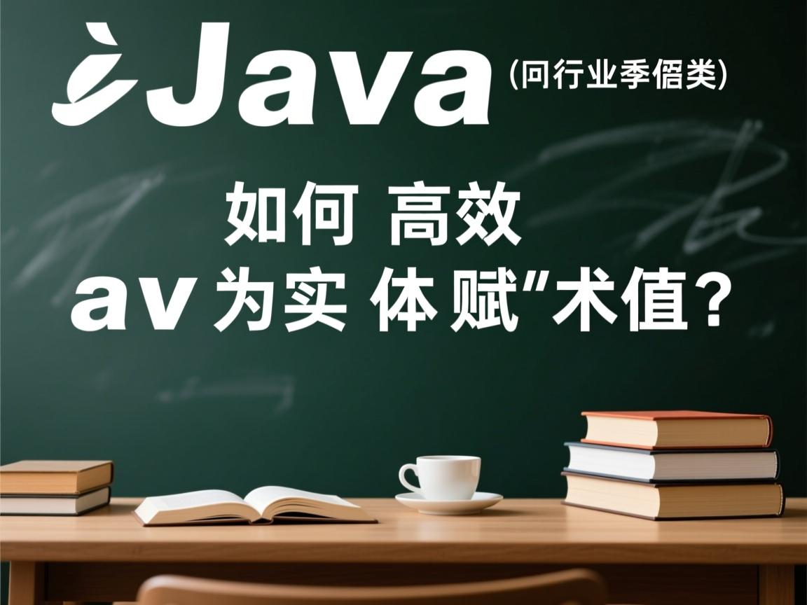 Java如何高效为实体类赋值？