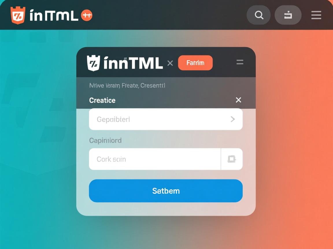 如何快速创建一个HTML表单?  第2张 如何快速创建一个HTML表单?  第2张