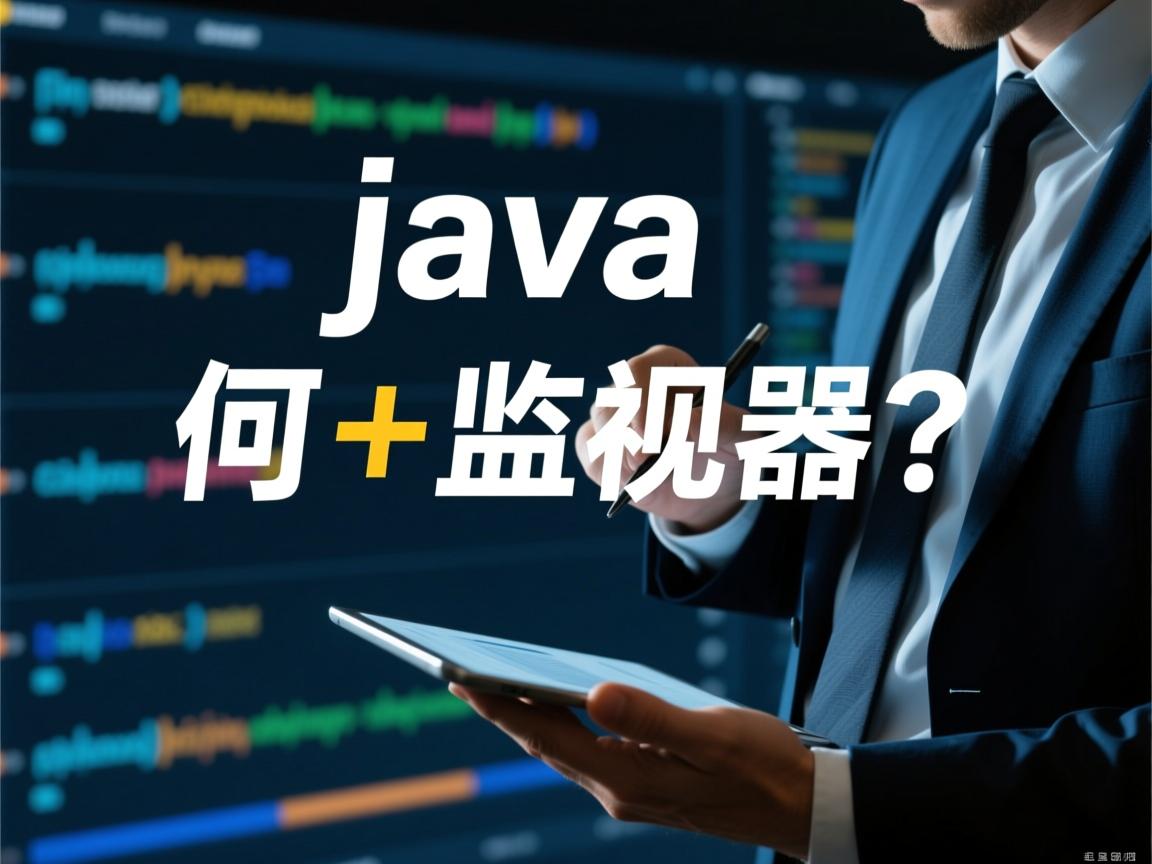 Java如何加监视器?
