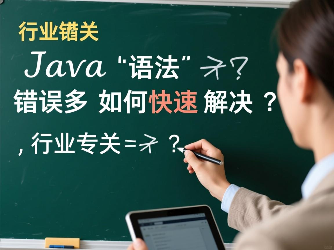 Java语法错误如何快速解决?