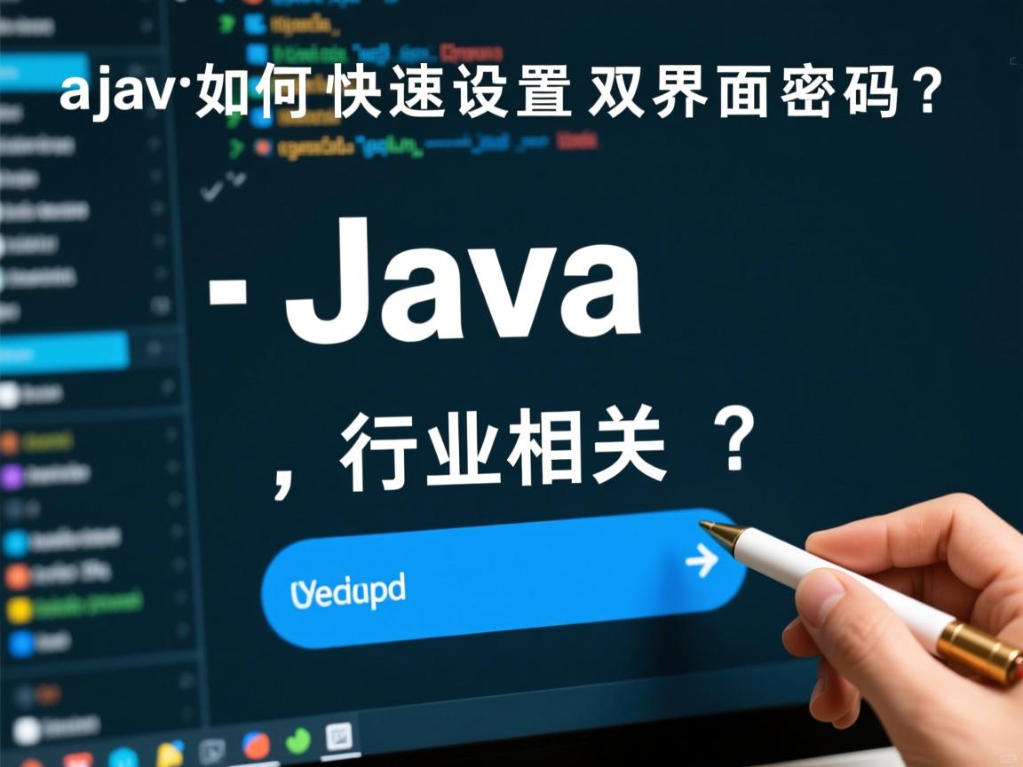 Java如何快速设置双界面密码？  第3张