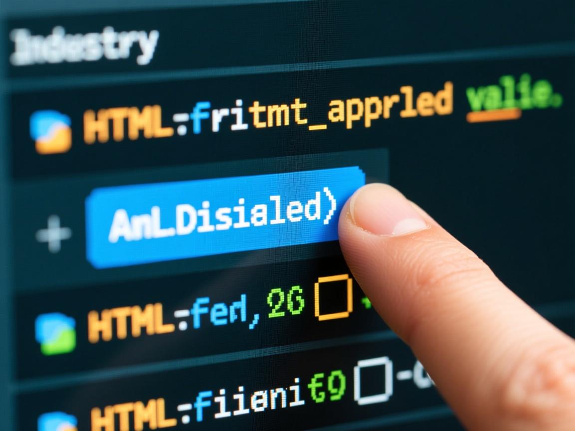 如何快速获取HTML元素disabled属性值?  第1张 如何快速获取HTML元素disabled属性值?  第1张