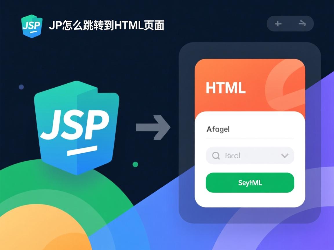 JSP怎么跳转到HTML页面  第2张 JSP怎么跳转到HTML页面  第2张