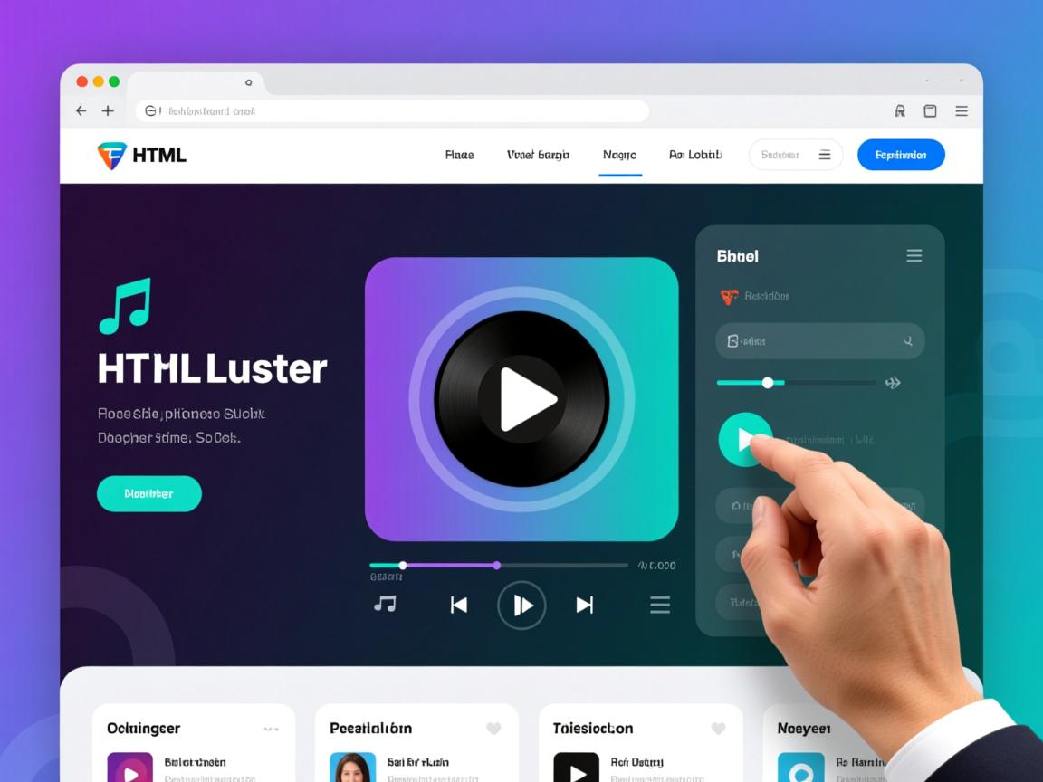 如何在网页添加HTML音乐播放器?  第2张 如何在网页添加HTML音乐播放器?  第2张