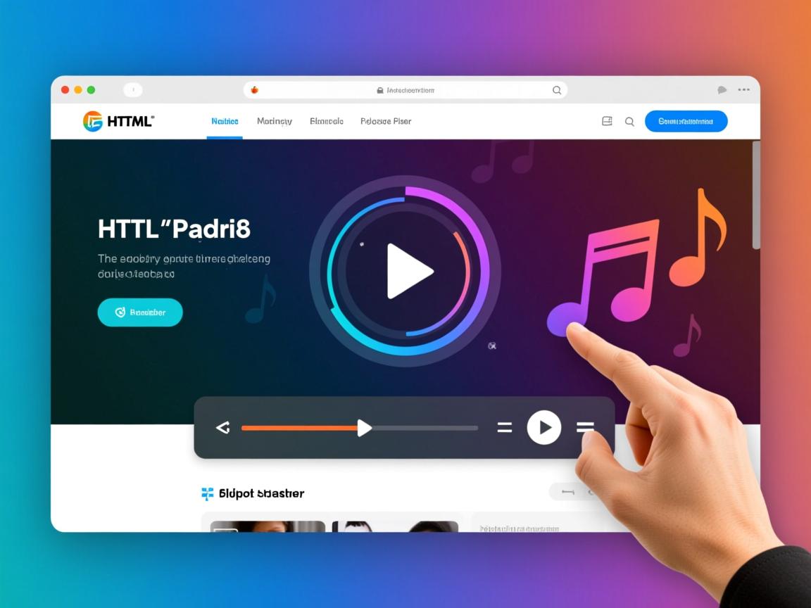 如何在网页添加HTML音乐播放器?  第1张 如何在网页添加HTML音乐播放器?  第1张