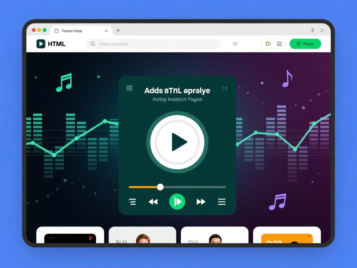如何在网页添加HTML音乐播放器?  第3张 如何在网页添加HTML音乐播放器?  第3张