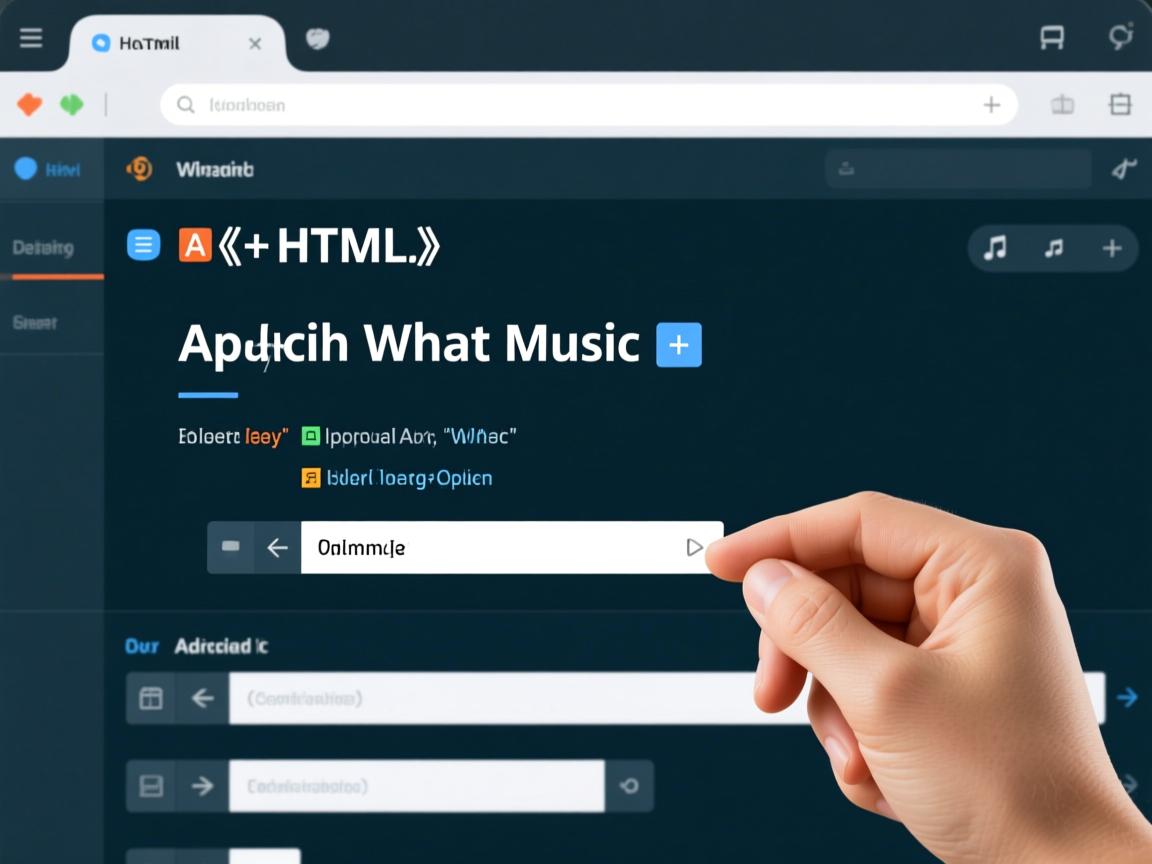 如何在HTML中添加音乐?