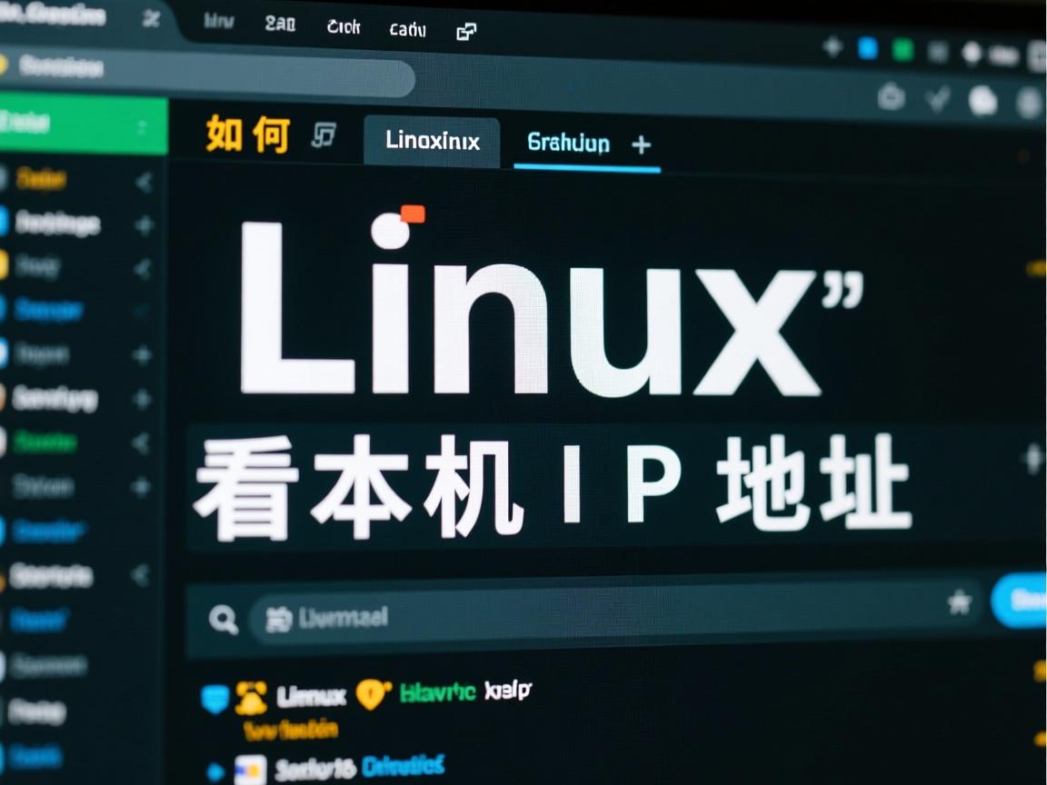 Linux如何查看本机IP地址  第2张 Linux如何查看本机IP地址  第2张