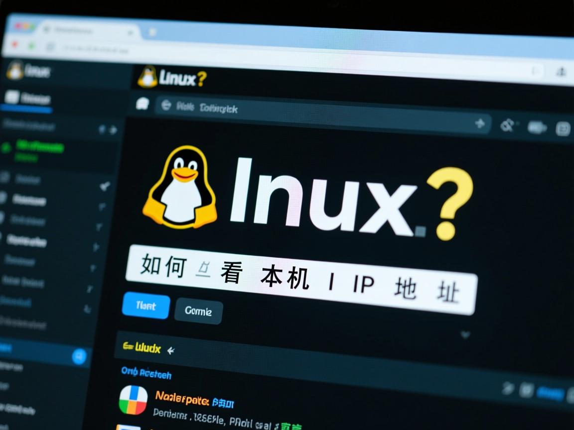 Linux如何查看本机IP地址  第3张 Linux如何查看本机IP地址  第3张