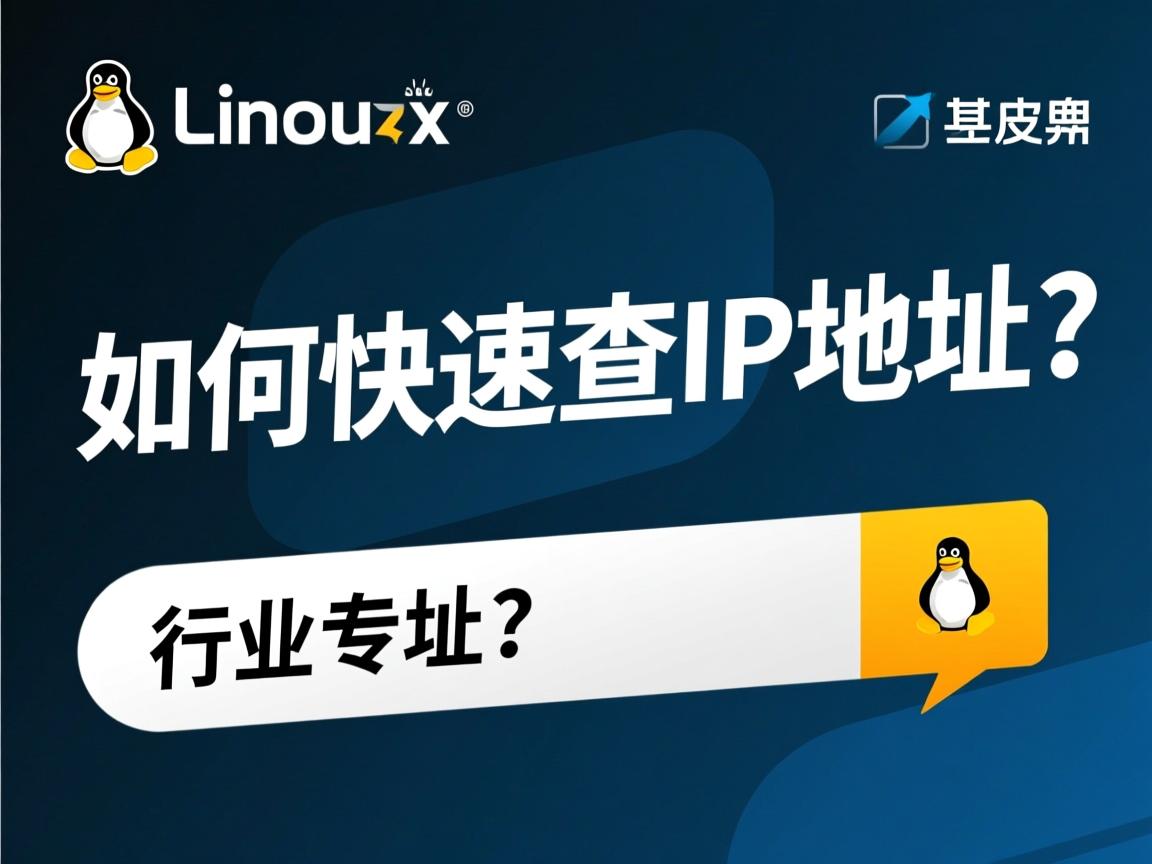 Linux如何快速查IP地址？