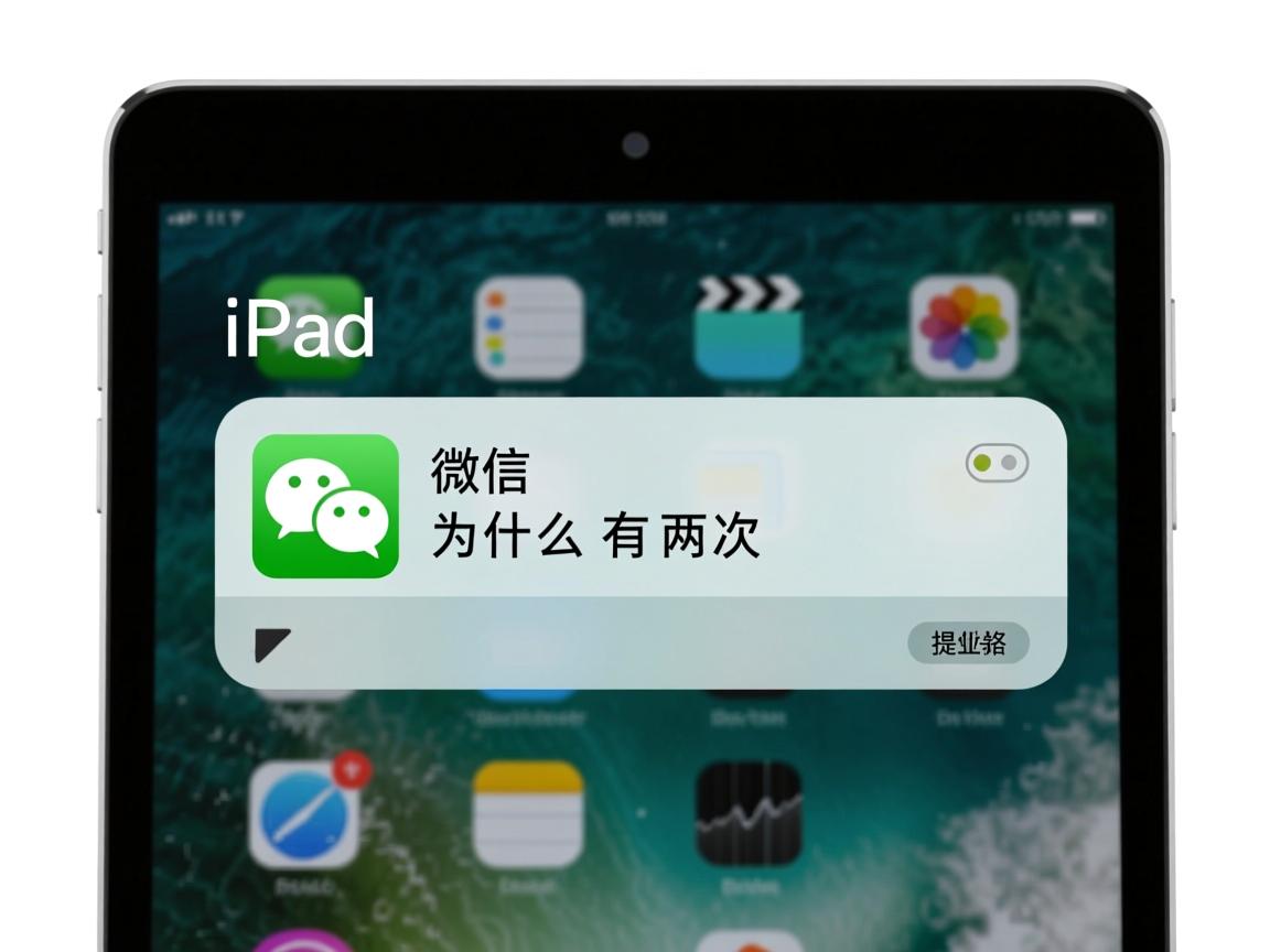 ipad微信提示为什么有两次  第3张 ipad微信提示为什么有两次  第3张