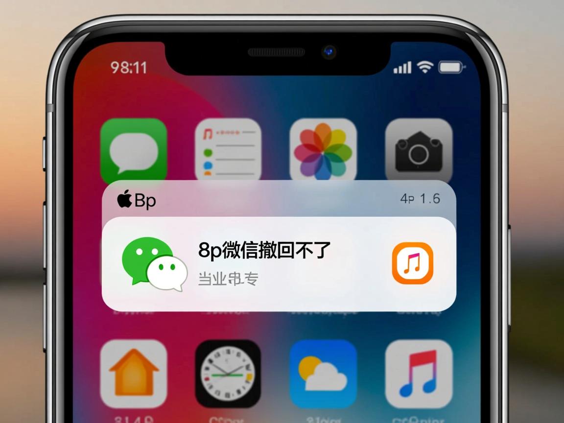 为什么苹果8p微信撤回不了  第2张 为什么苹果8p微信撤回不了  第2张