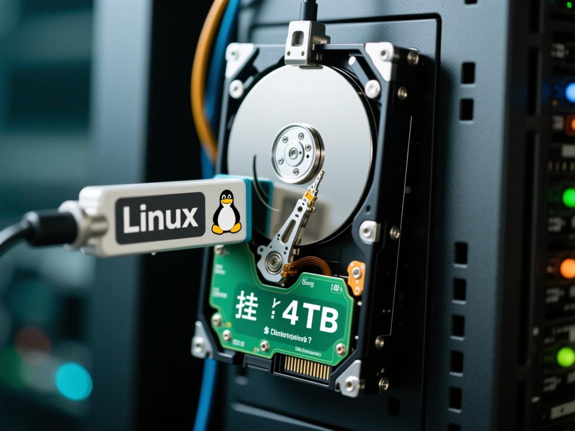 Linux如何挂载4TB大硬盘?  第1张 Linux如何挂载4TB大硬盘?  第1张