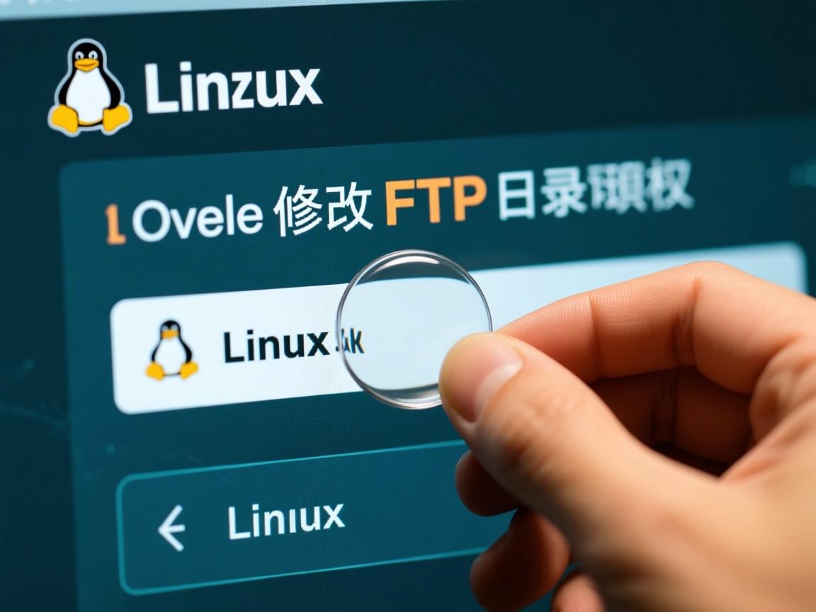 Linux如何修改FTP目录权限?  第2张 Linux如何修改FTP目录权限?  第2张