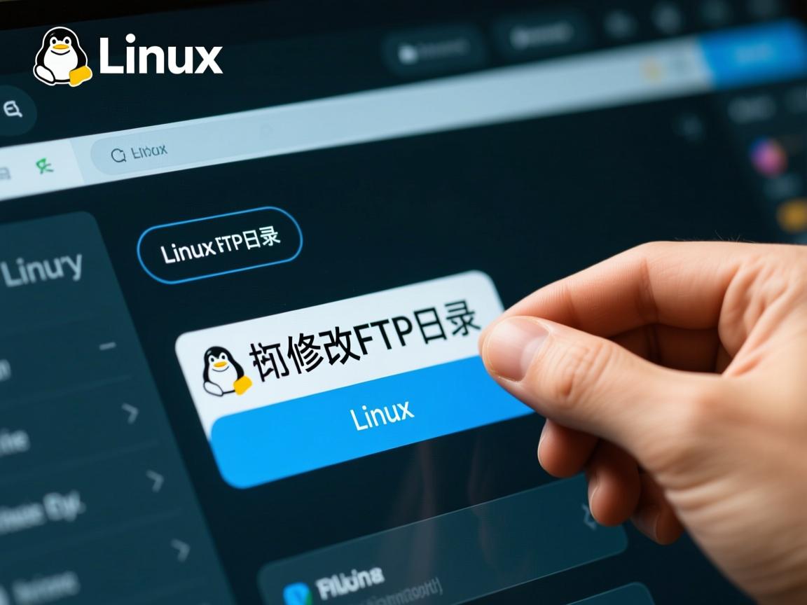 Linux如何修改FTP目录?  第1张 Linux如何修改FTP目录?  第1张