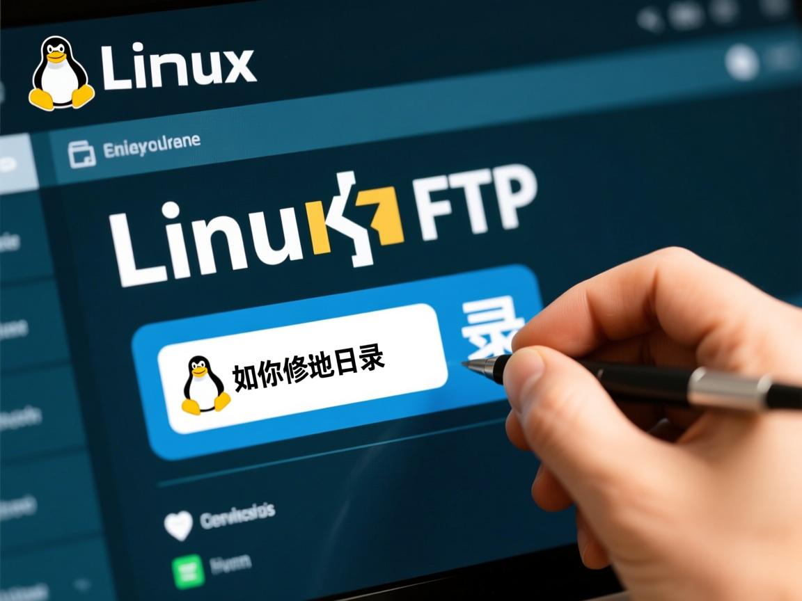 Linux如何修改FTP目录?  第3张 Linux如何修改FTP目录?  第3张