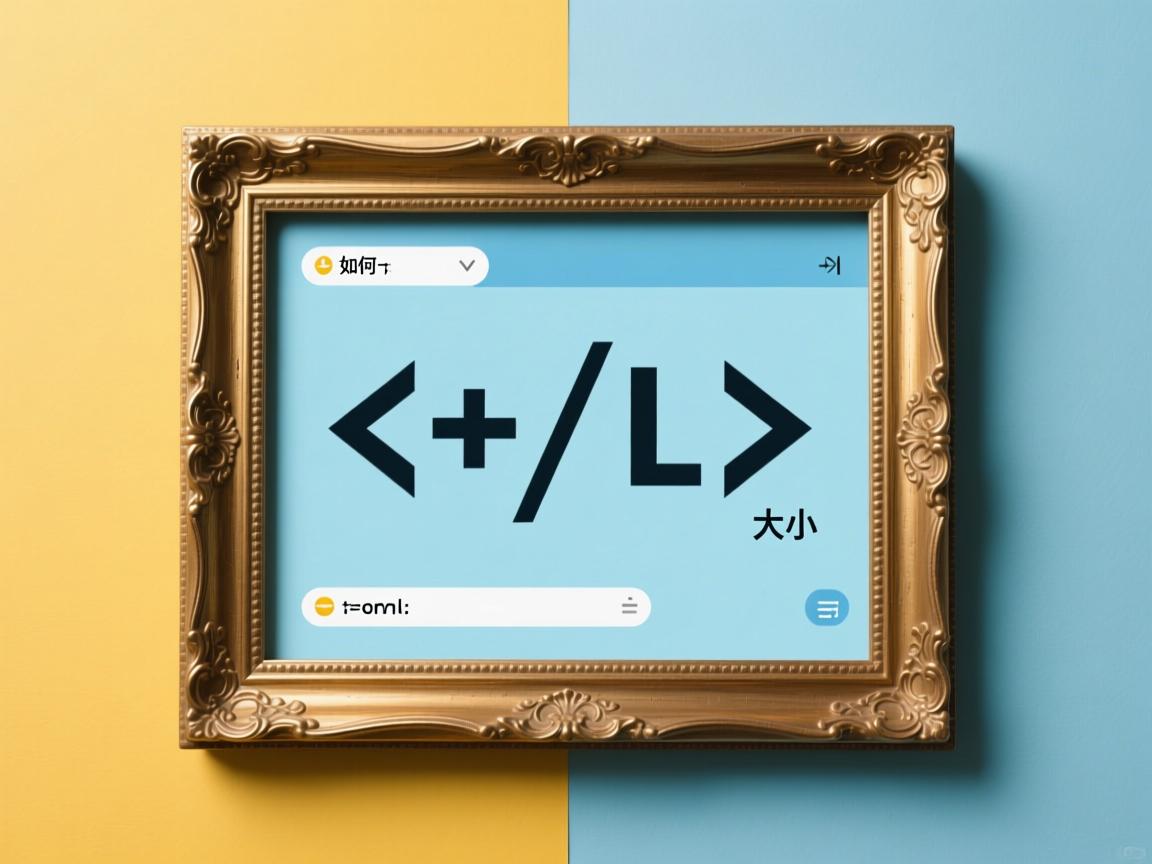 html如何设置框架大小  第1张