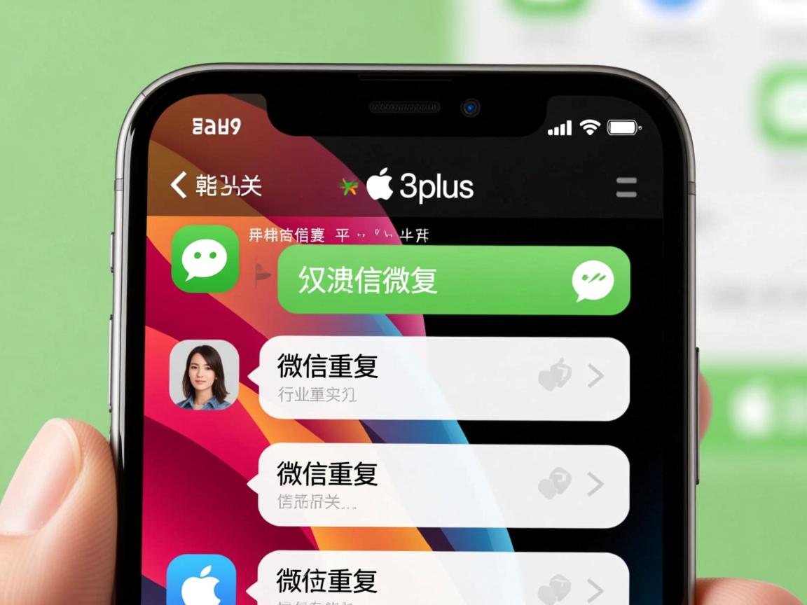 苹果8plus发微信为什么重复  第3张