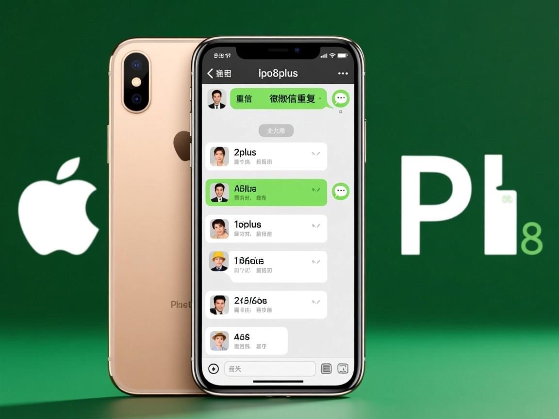 苹果8plus发微信为什么重复  第1张