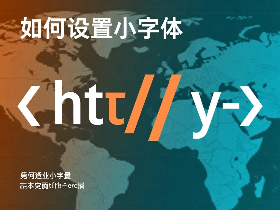 html中如何设置小字体  第3张 html中如何设置小字体  第3张