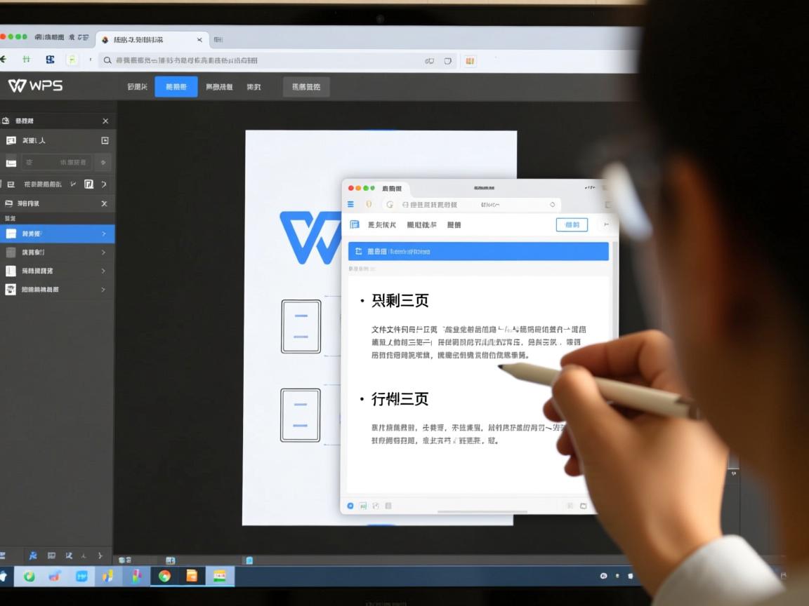 为什么wps打开文件只剩三页  第1张