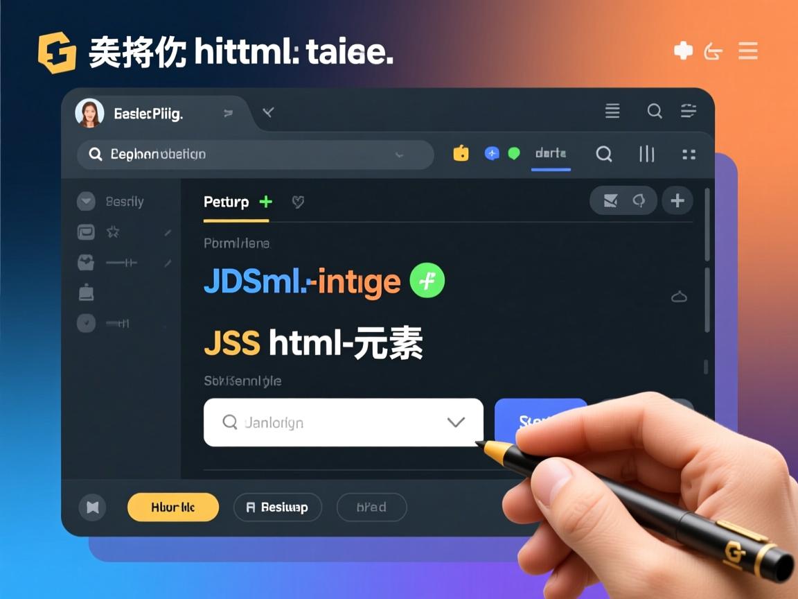 js如何获取html中的元素  第2张
