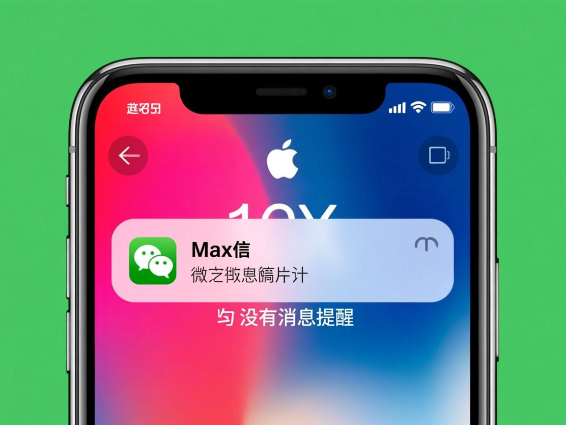 苹果xs max微信为什么没有消息提醒  第1张
