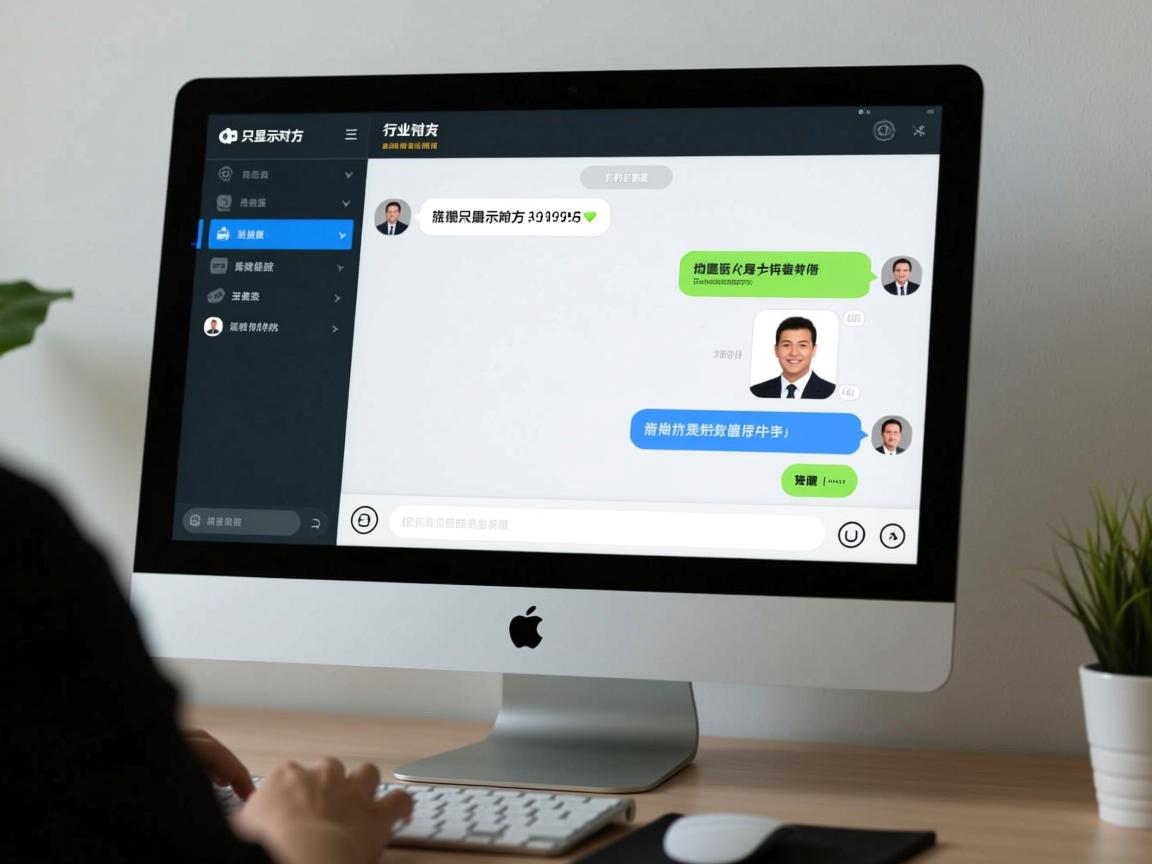 qq聊天在电脑上为什么只显示对方  第3张 qq聊天在电脑上为什么只显示对方  第3张