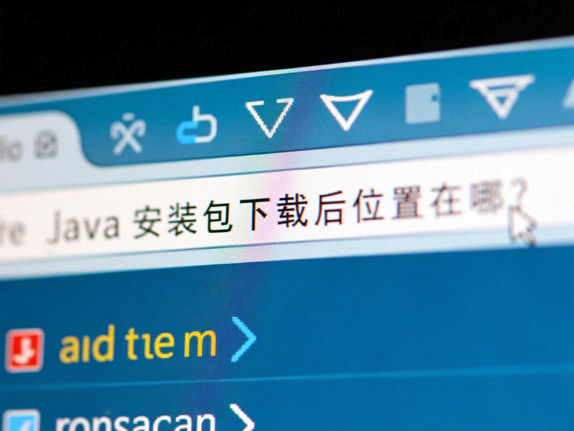 Java安装包下载后位置在哪?  第2张 Java安装包下载后位置在哪?  第2张