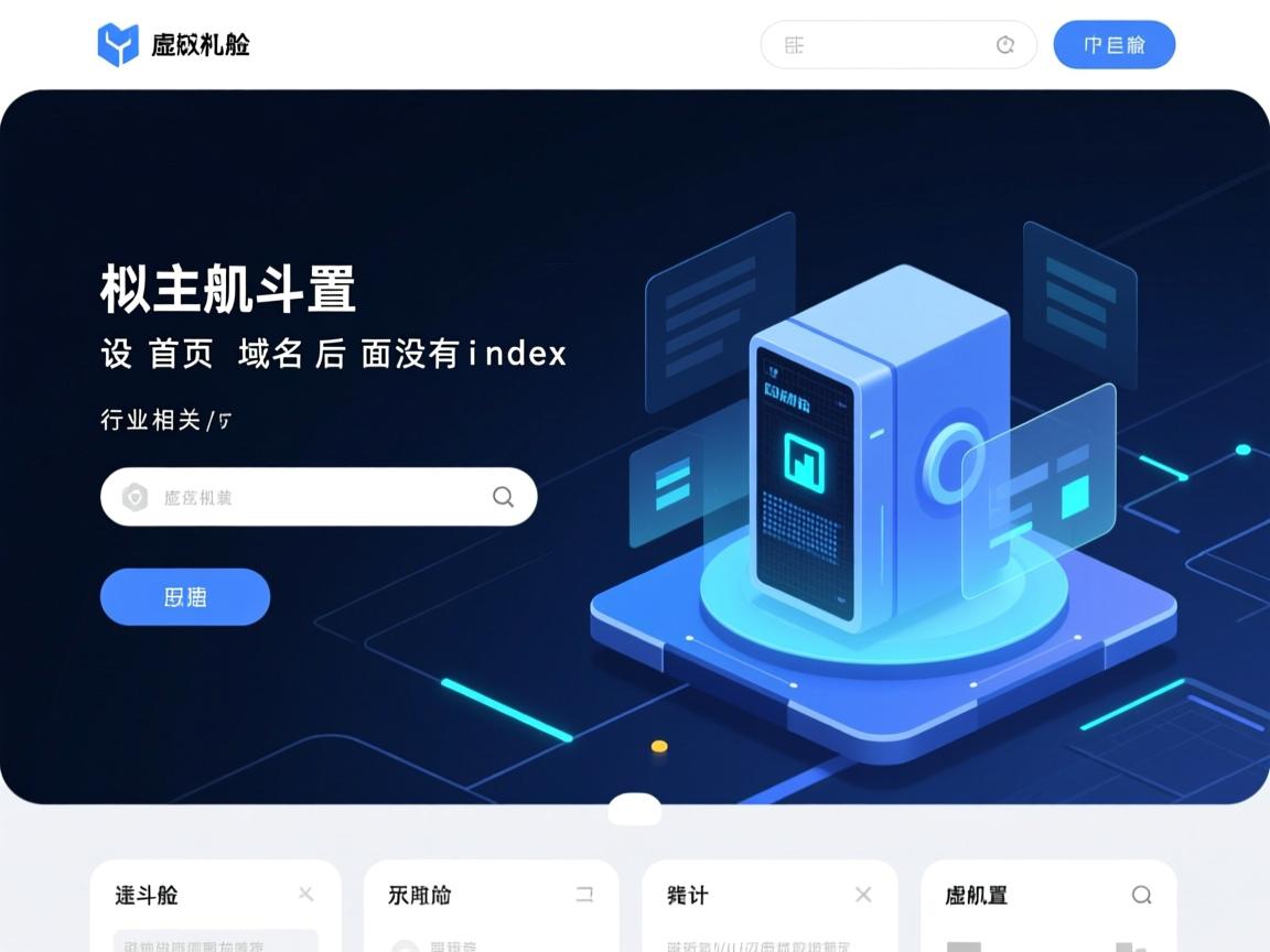 虚拟主机设置首页域名后面没有index  第3张 虚拟主机设置首页域名后面没有index  第3张
