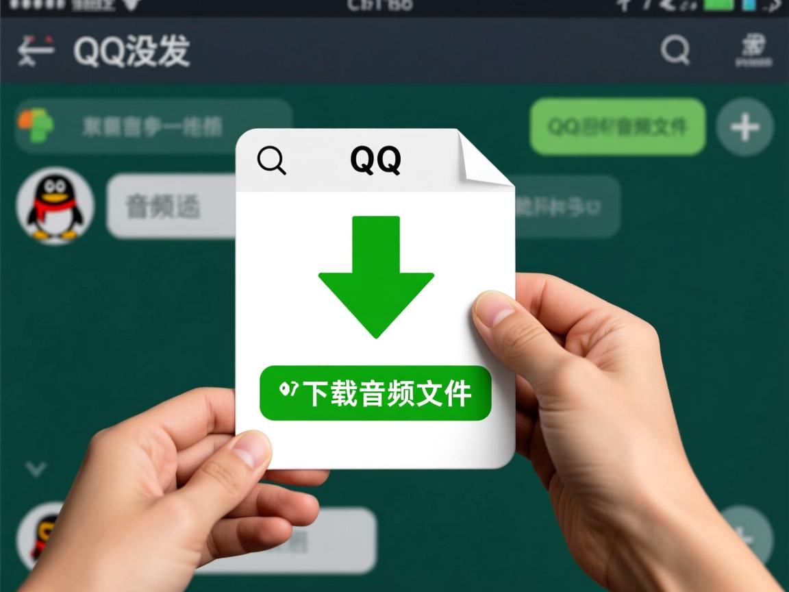 为什么我qq没发下载音频文件  第1张