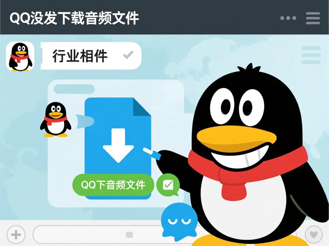 为什么我qq没发下载音频文件  第3张