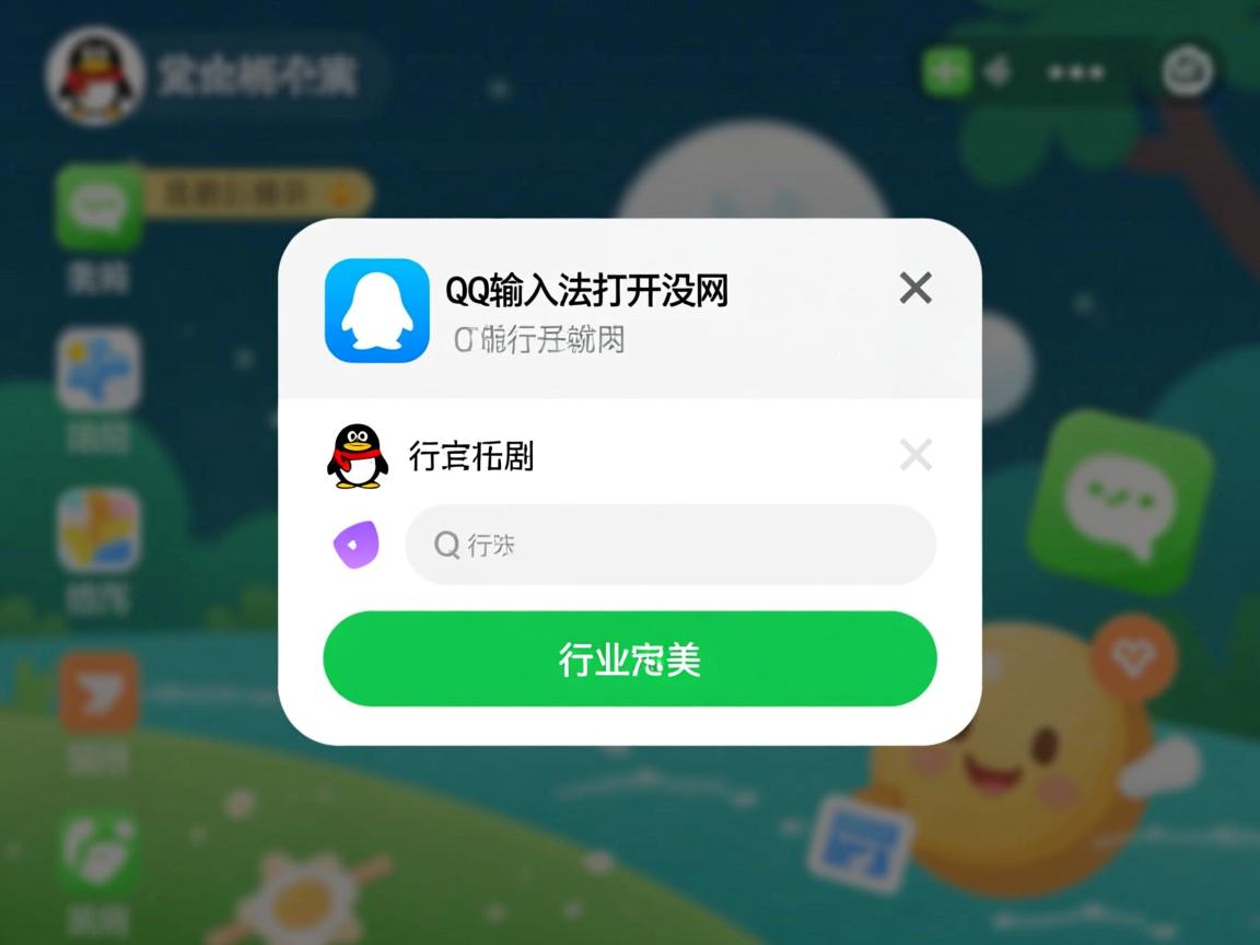 为什么QQ输入法打开就没网  第2张 为什么QQ输入法打开就没网  第2张