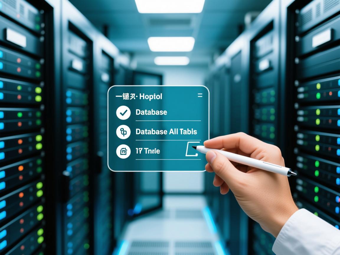 如何一键清空数据库所有表?  第2张 如何一键清空数据库所有表?  第2张