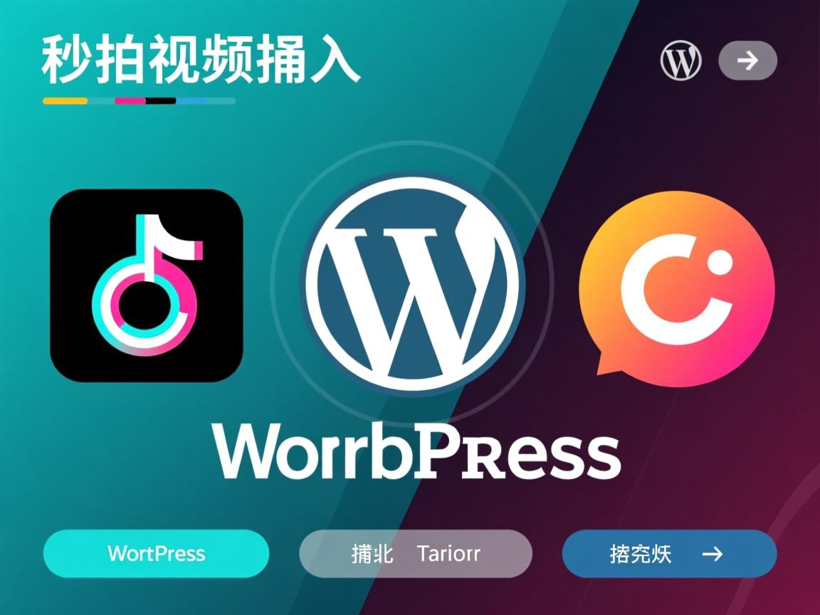 如何将秒拍视频插入WordPress？