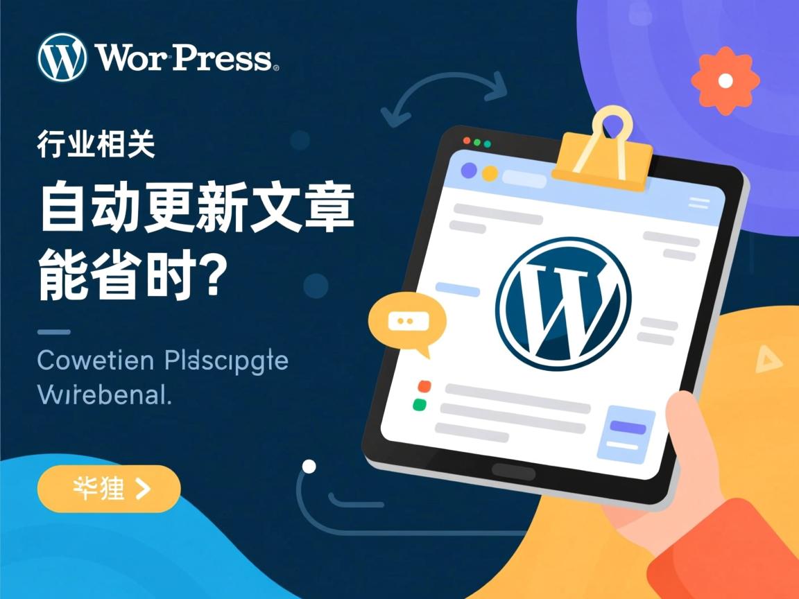 WordPress自动更新文章能省时吗?