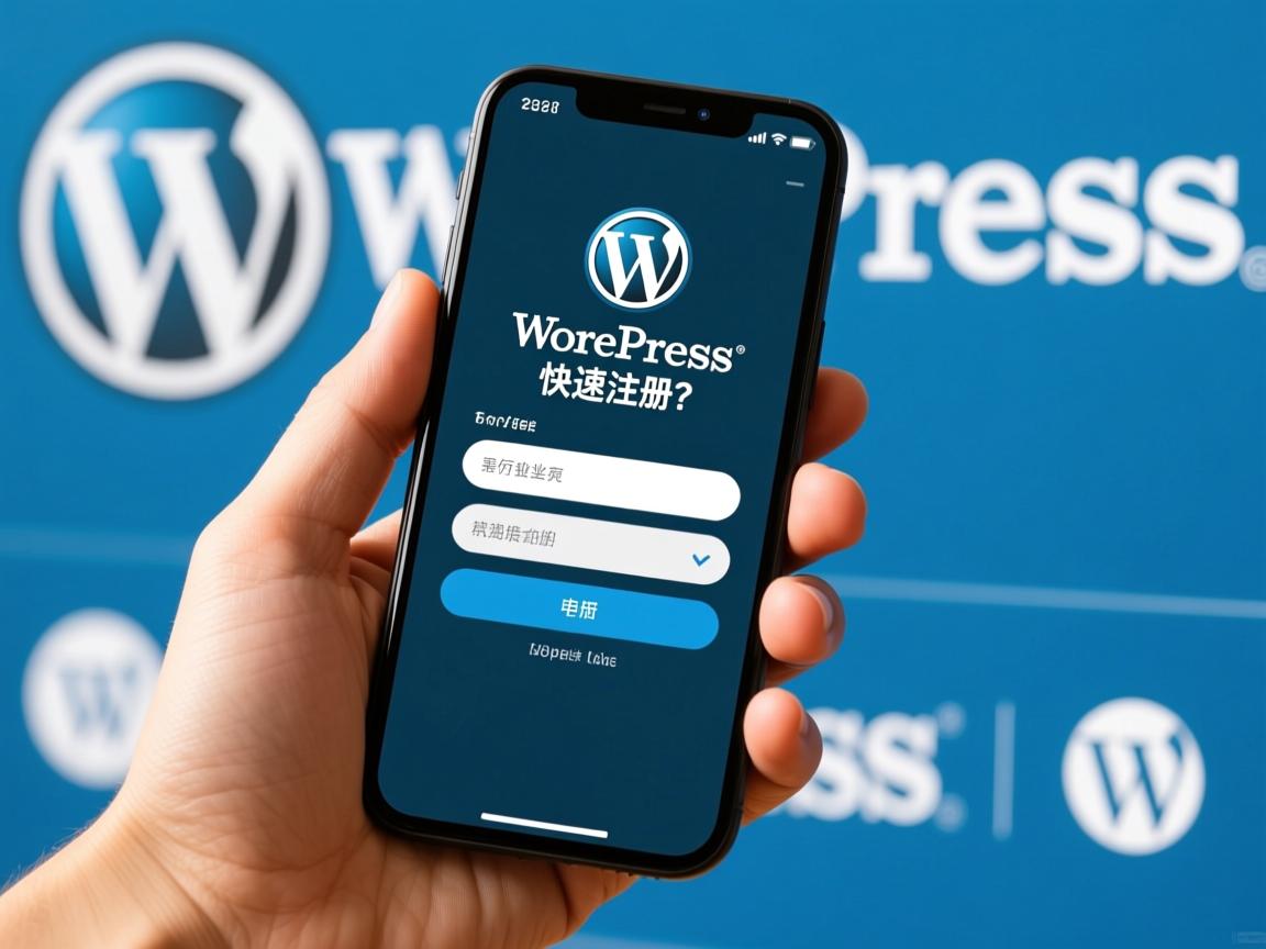 WordPress手机如何快速注册？  第1张