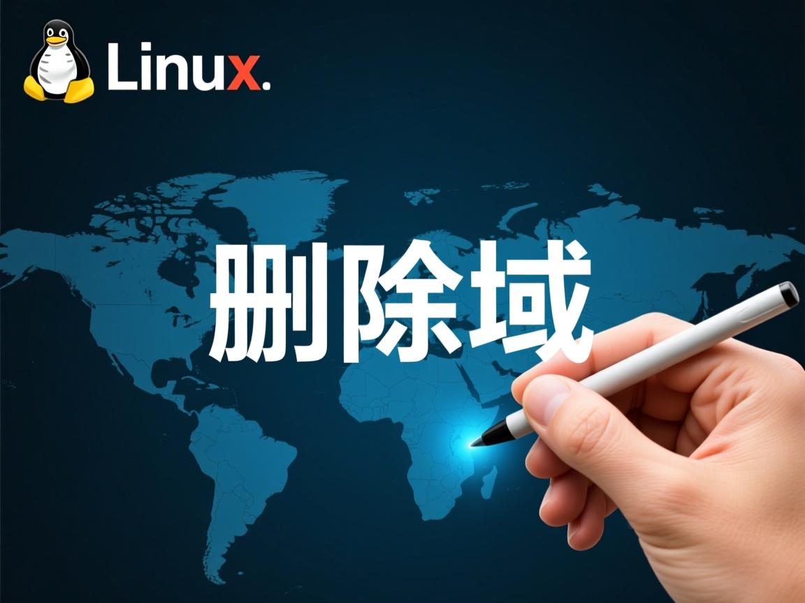 linux如何删除域