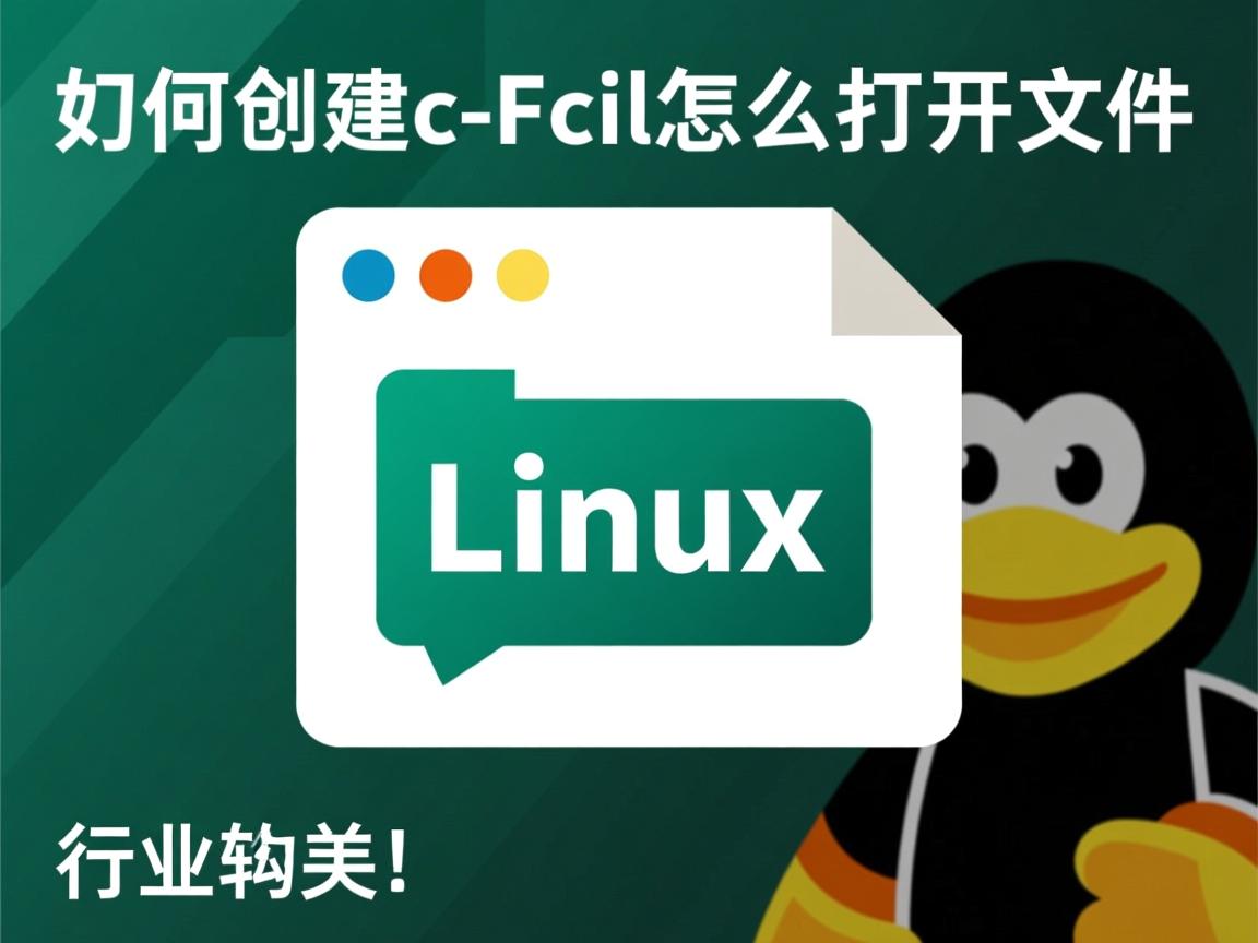 linux如何创建c文件怎么打开文件  第3张 linux如何创建c文件怎么打开文件  第3张