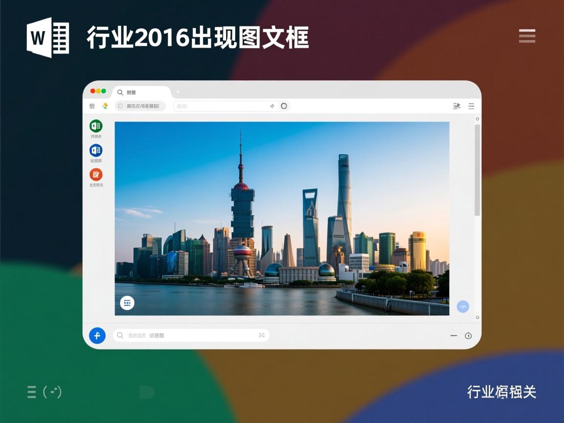 为什么word2016出现图文框  第2张