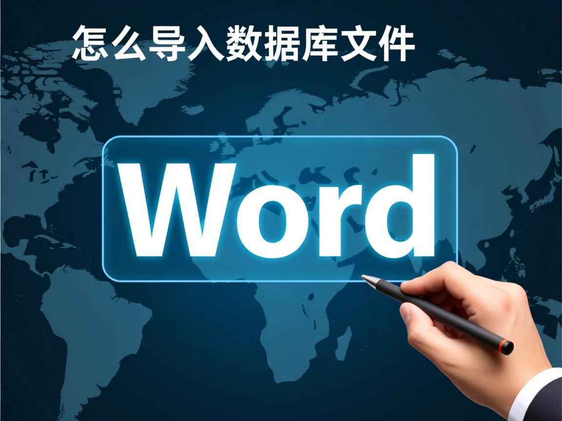 word怎么导入数据库文件  第1张 word怎么导入数据库文件  第1张