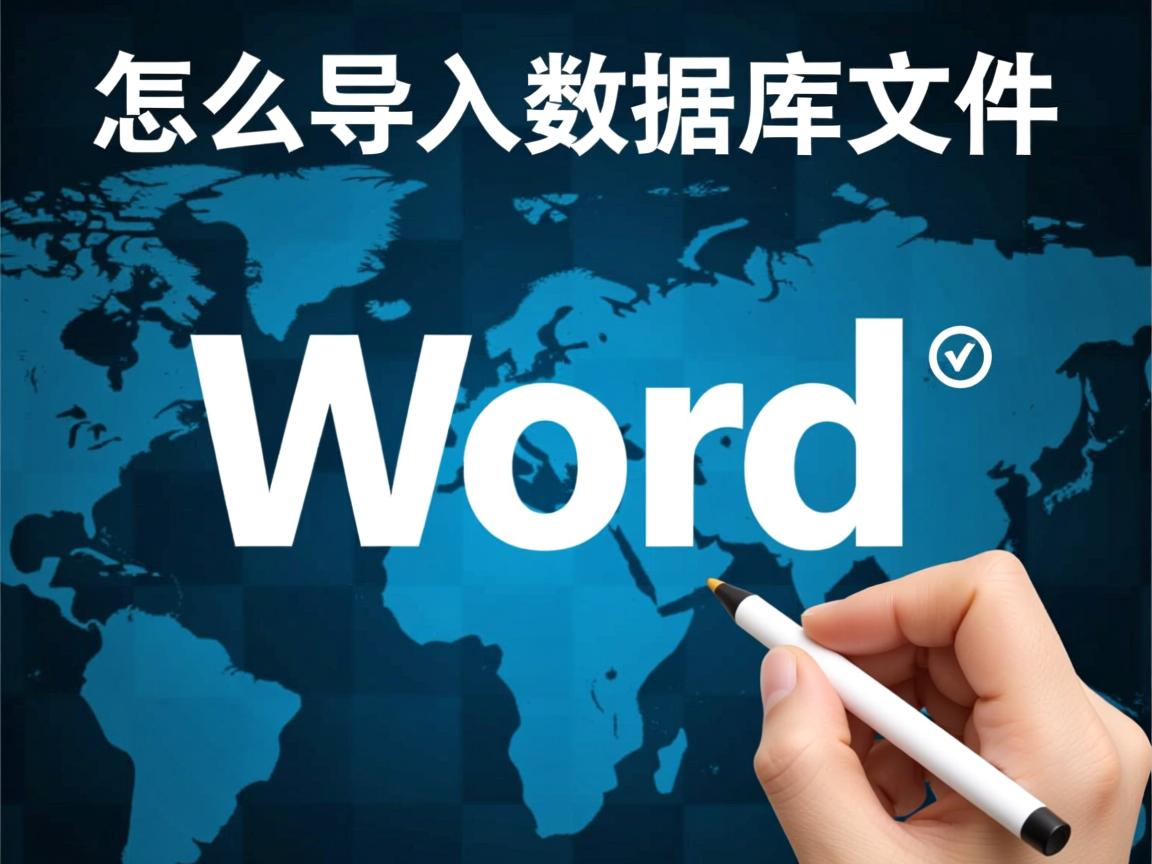 word怎么导入数据库文件  第3张 word怎么导入数据库文件  第3张