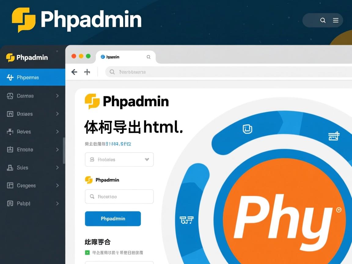 phpadmin如何导出html  第3张 phpadmin如何导出html  第3张