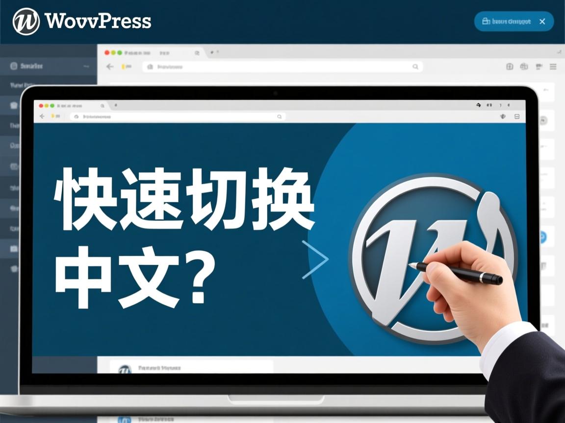 WordPress如何快速切换中文?  第1张 WordPress如何快速切换中文?  第1张