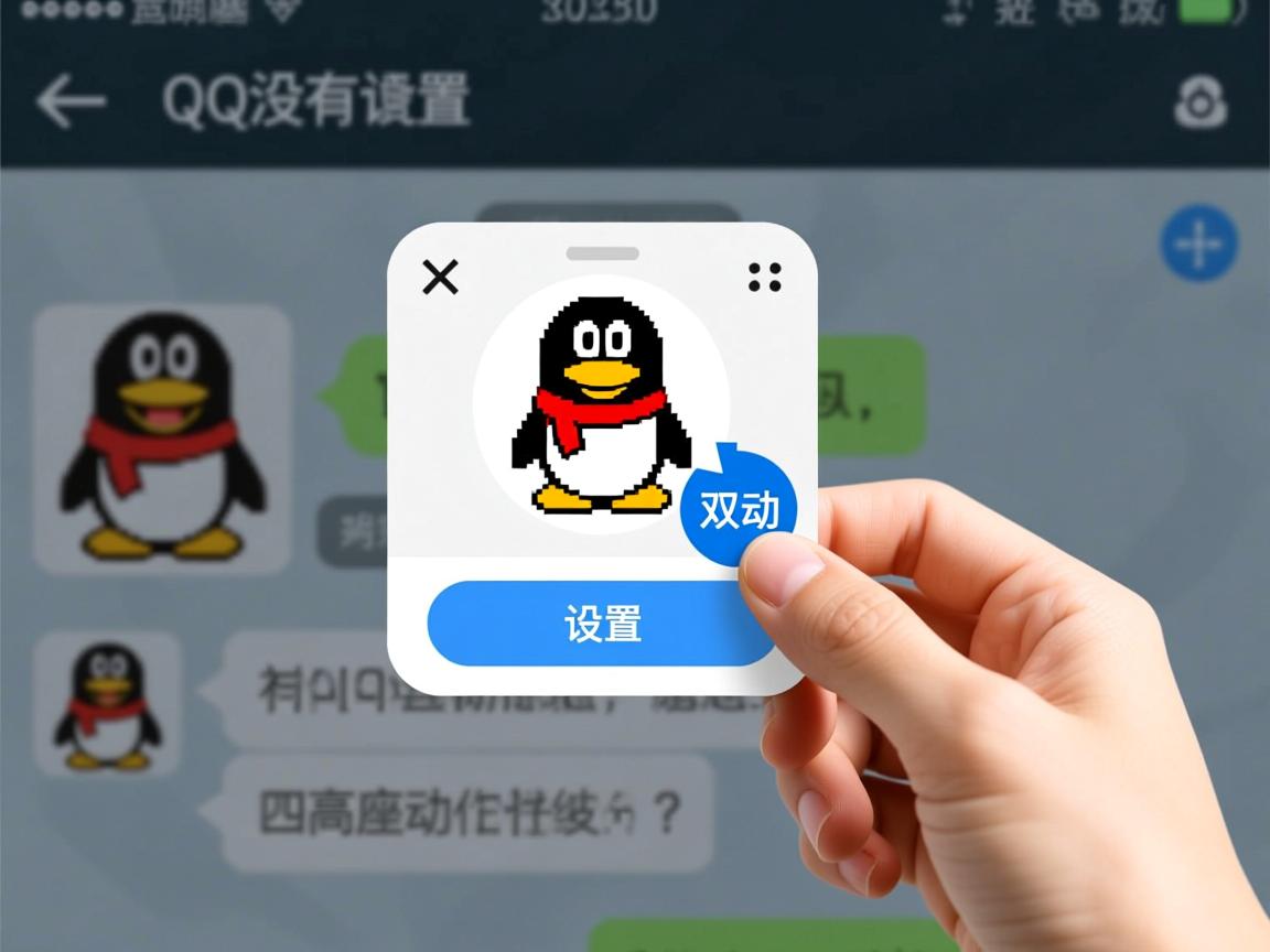 为什么我的qq没有头像双击动作设置  第2张 为什么我的qq没有头像双击动作设置  第2张
