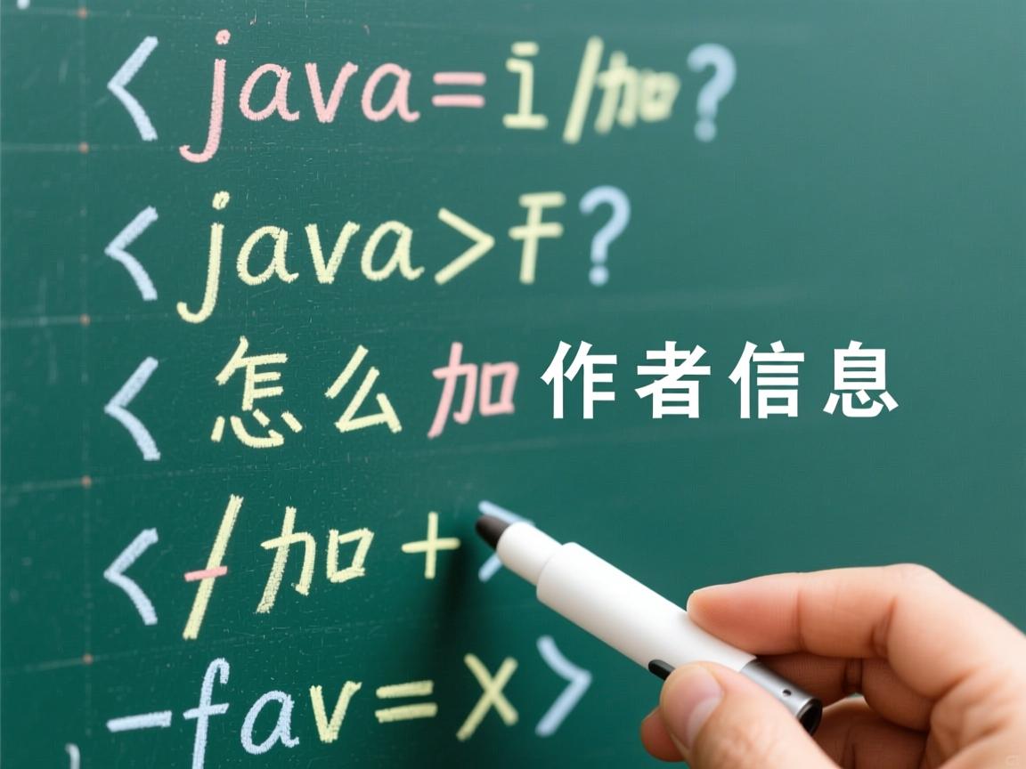 java注释怎么加作者信息  第3张 java注释怎么加作者信息  第3张